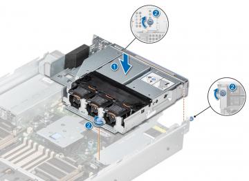 Bộ mở rộng Dell R750 4* 2.5 SAS/ SATA Rear Bay Kit